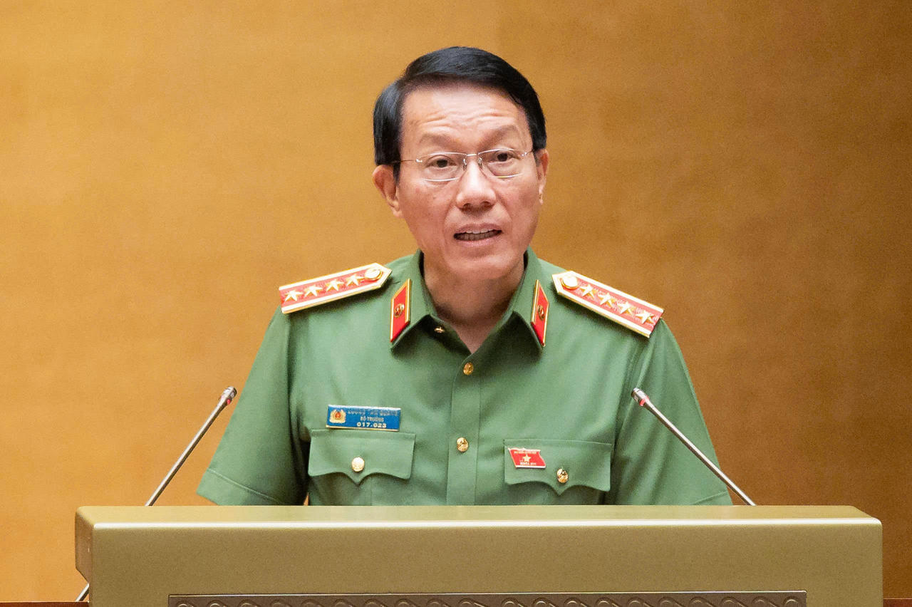 Đại tướng Lương Tam Quang, Bộ trưởng Bộ C&ocirc;ng an.