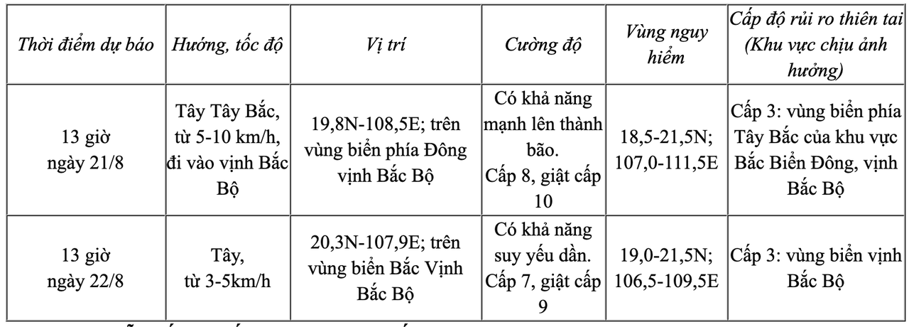 &Aacute;p thấp nhiệt đới tr&ecirc;n Biển Đ&ocirc;ng khả năng mạnh th&agrave;nh b&atilde;o