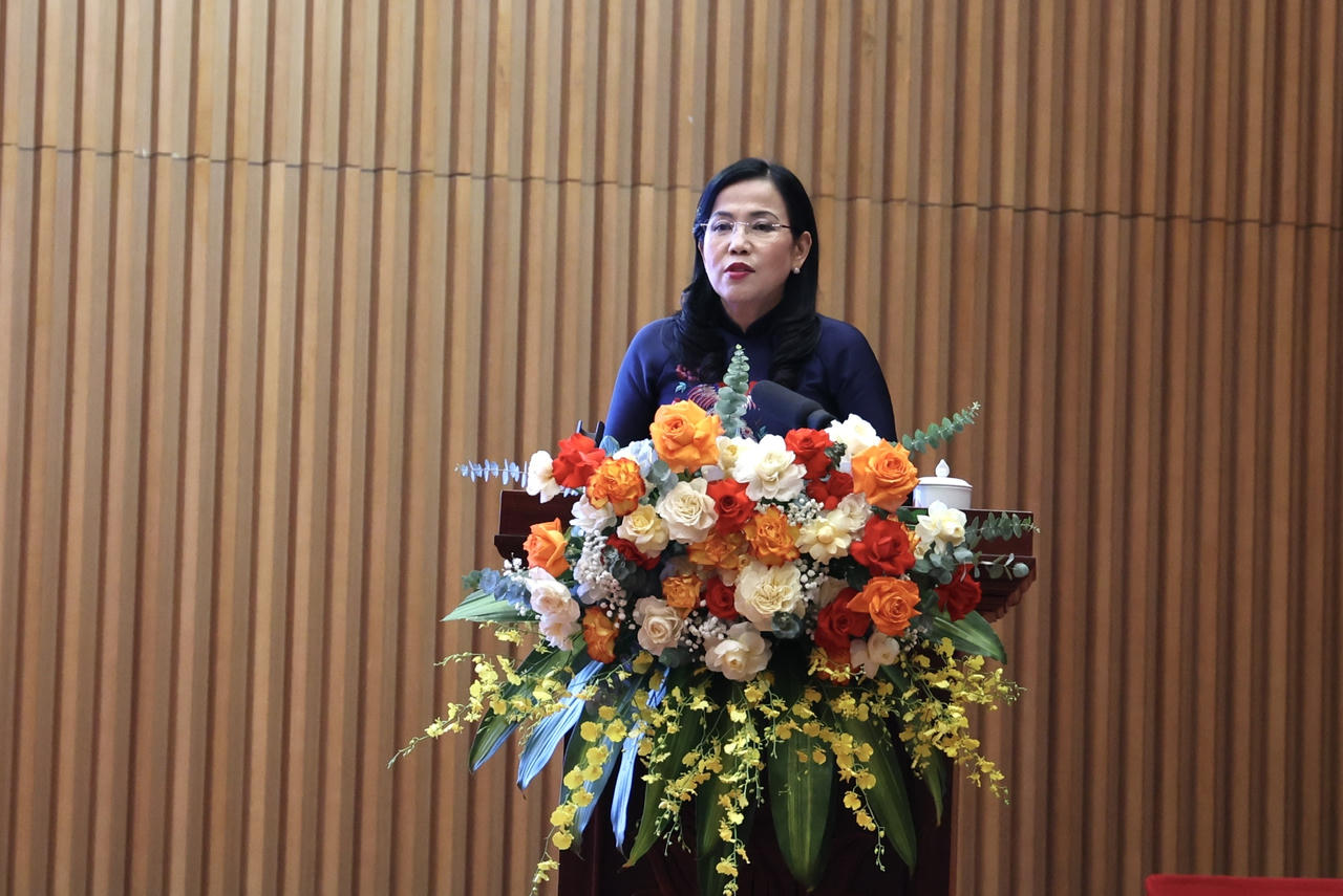 Chủ nhiệm Ủy ban Khoa học, C&ocirc;ng nghệ v&agrave; M&ocirc;i trường của QH Nguyễn Thanh Hải ph&aacute;t biểu tại Hội nghị.