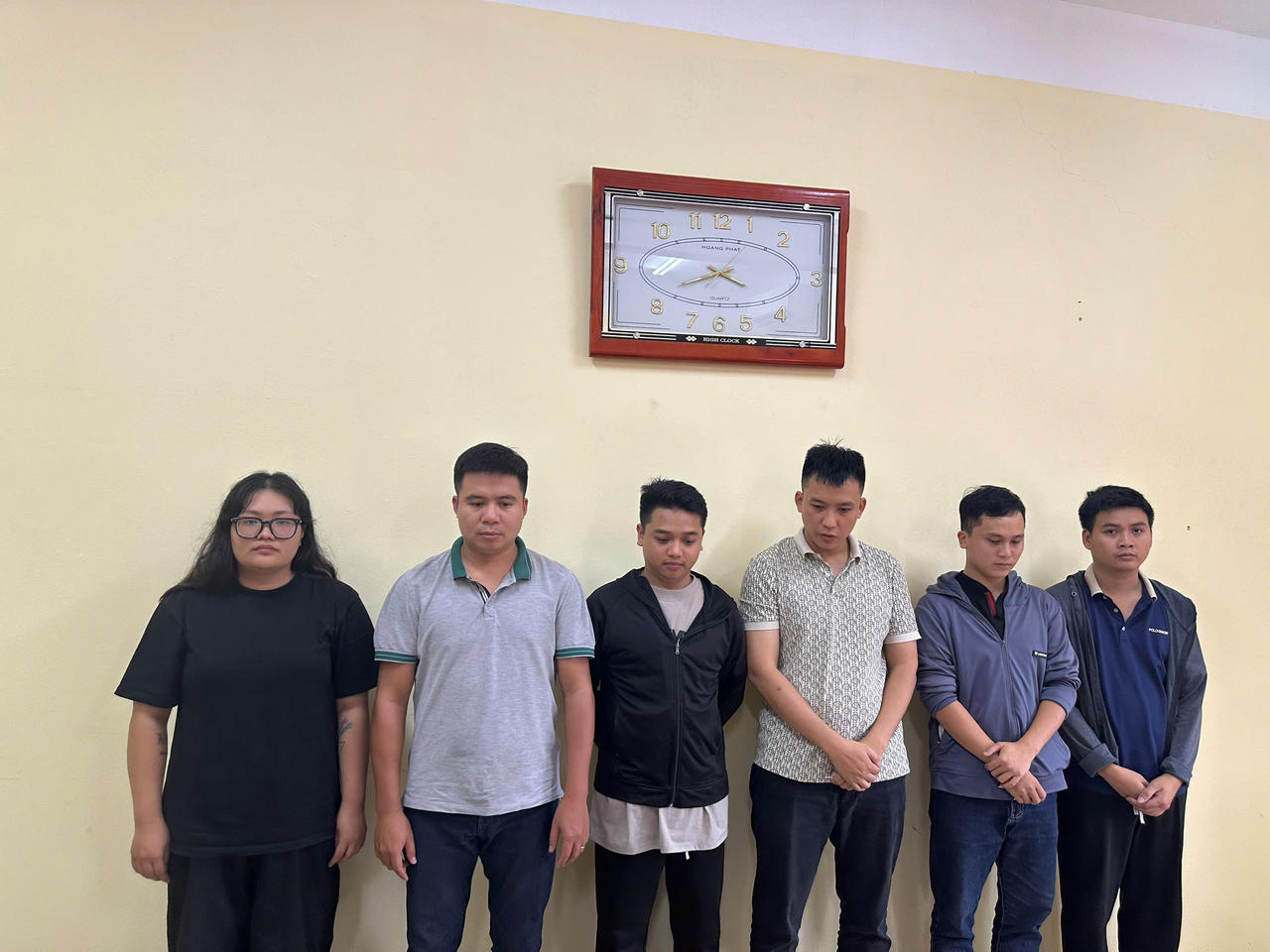 C&aacute;c đối tượng trong vụ &aacute;n (Ảnh C&ocirc;ng an Hưng  Y&ecirc;n)