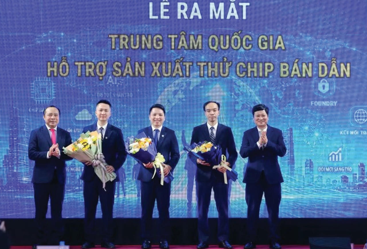 Việt Nam lần đầu ra mắt Trung t&acirc;m quốc gia hỗ trợ sản xuất thử chip b&aacute;n dẫn ng&agrave;y 26/6/2026. (Ảnh minh họa trong b&agrave;i:  MST)