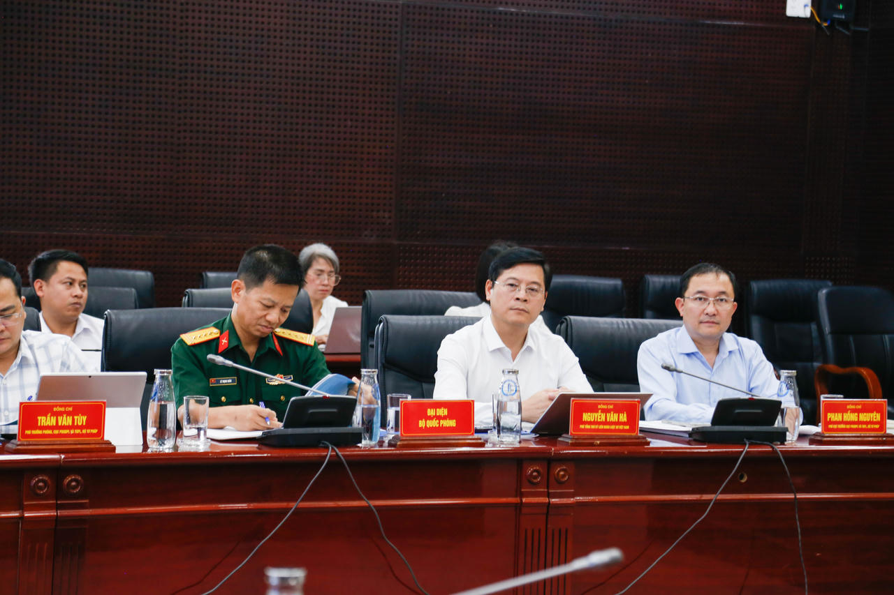 Thứ trưởng Bộ Tư pháp Nguyễn Thanh Ngọc làm việc với Hội đồng phối hợp phổ biến giáo dục pháp luật Đà Nẵng