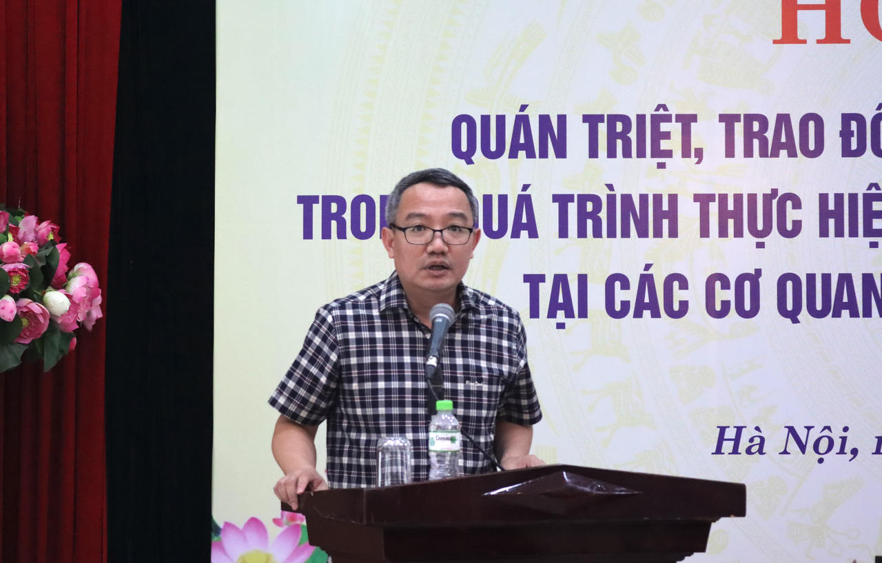 Cục trưởng Hồ Quang Huy khai mạc Hội nghị