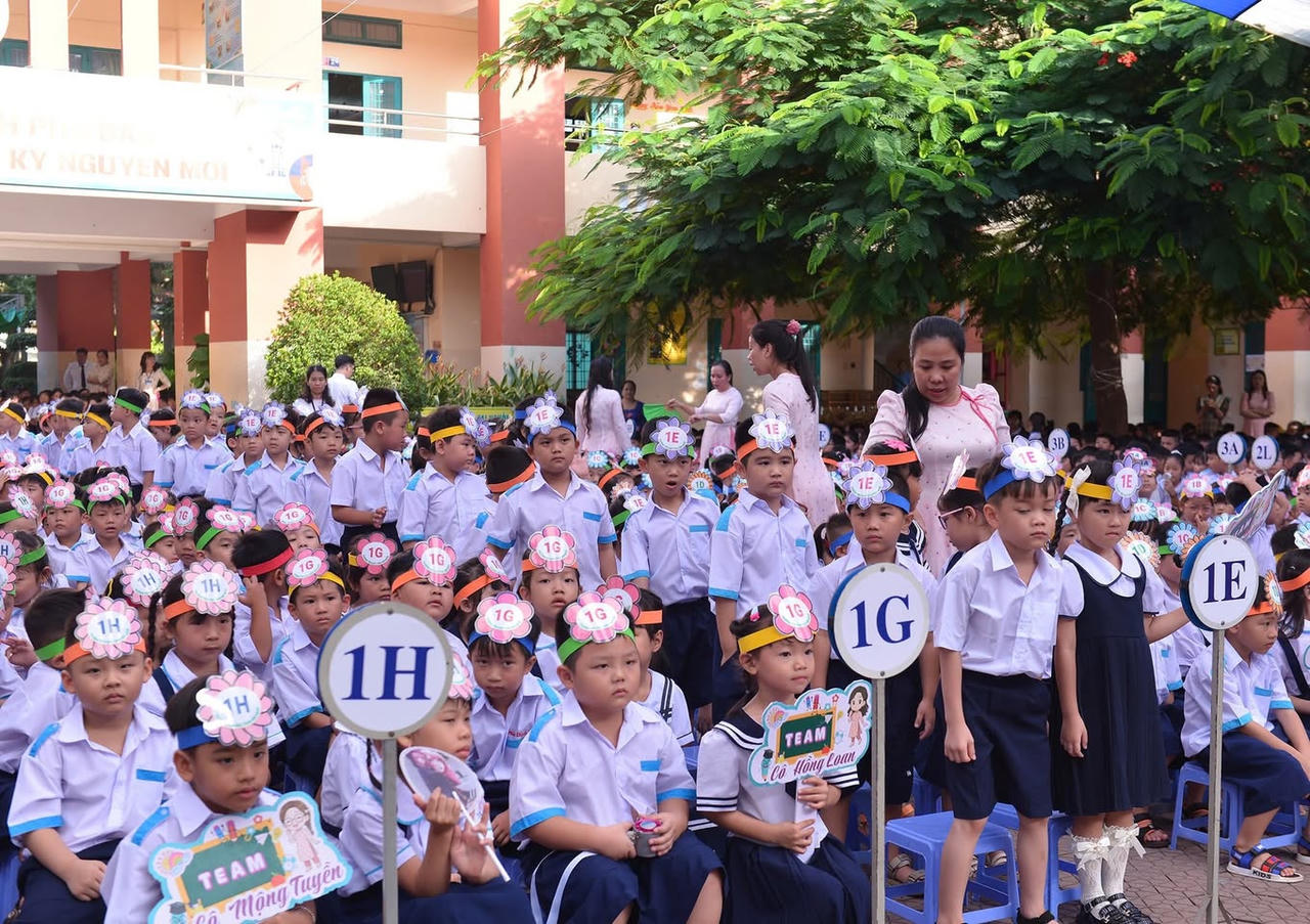 Hơn 2,6 triệu học sinh đ&atilde; c&ugrave;ng đ&oacute;n ch&agrave;o năm học mới 2026-2027. Ảnh TG