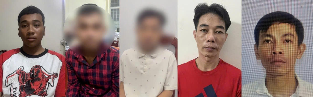 Từ tr&aacute;i qua phải: Danh Th&aacute;i, D. N. Q, Tr. H. Đ, Nguyễn Nhựt Linh v&agrave; Trần Thanh Qui. Ảnh: Ho&agrave;ng Đ&ocirc;