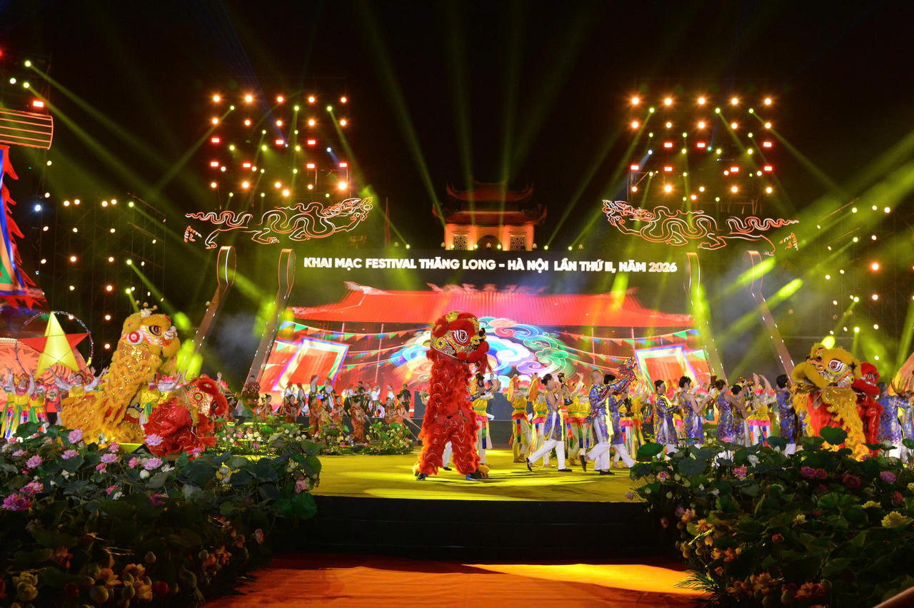 Khai mạc Festival Thăng Long - H&agrave; Nội lần thứ II: Định vị thương hiệu H&agrave; Nội l&agrave; điểm đến 'Văn hiến - Bản sắc - S&aacute;ng tạo - Hội nhập'