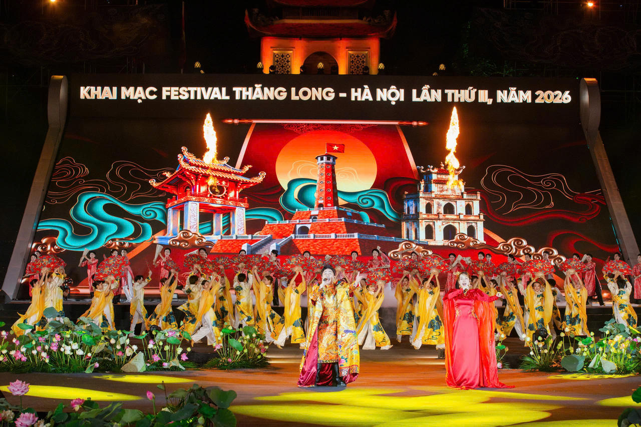 Khai mạc Festival Thăng Long - H&agrave; Nội lần thứ II: Định vị thương hiệu H&agrave; Nội l&agrave; điểm đến 'Văn hiến - Bản sắc - S&aacute;ng tạo - Hội nhập'