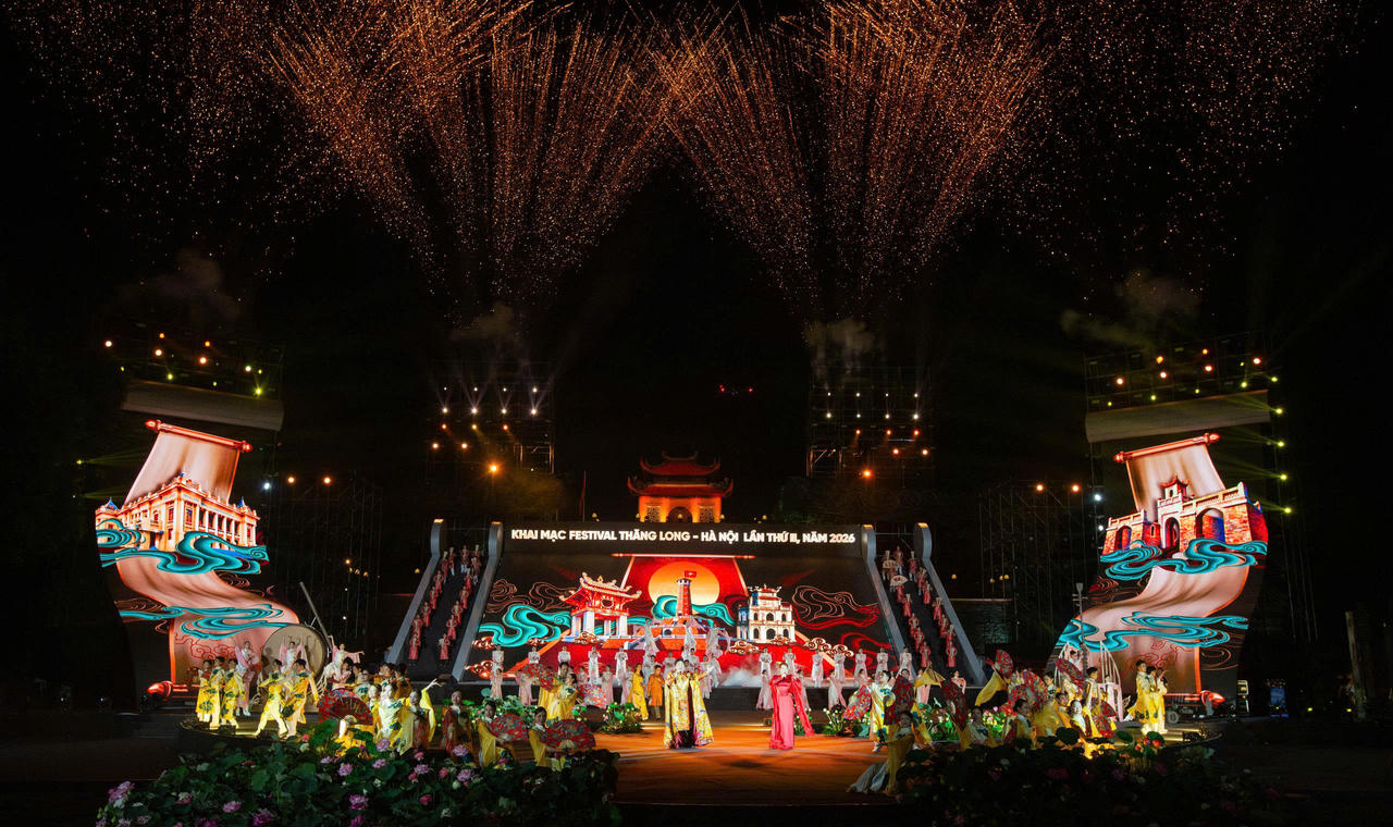 Khai mạc Festival Thăng Long - H&agrave; Nội lần thứ II: Định vị thương hiệu H&agrave; Nội l&agrave; điểm đến 'Văn hiến - Bản sắc - S&aacute;ng tạo - Hội nhập'