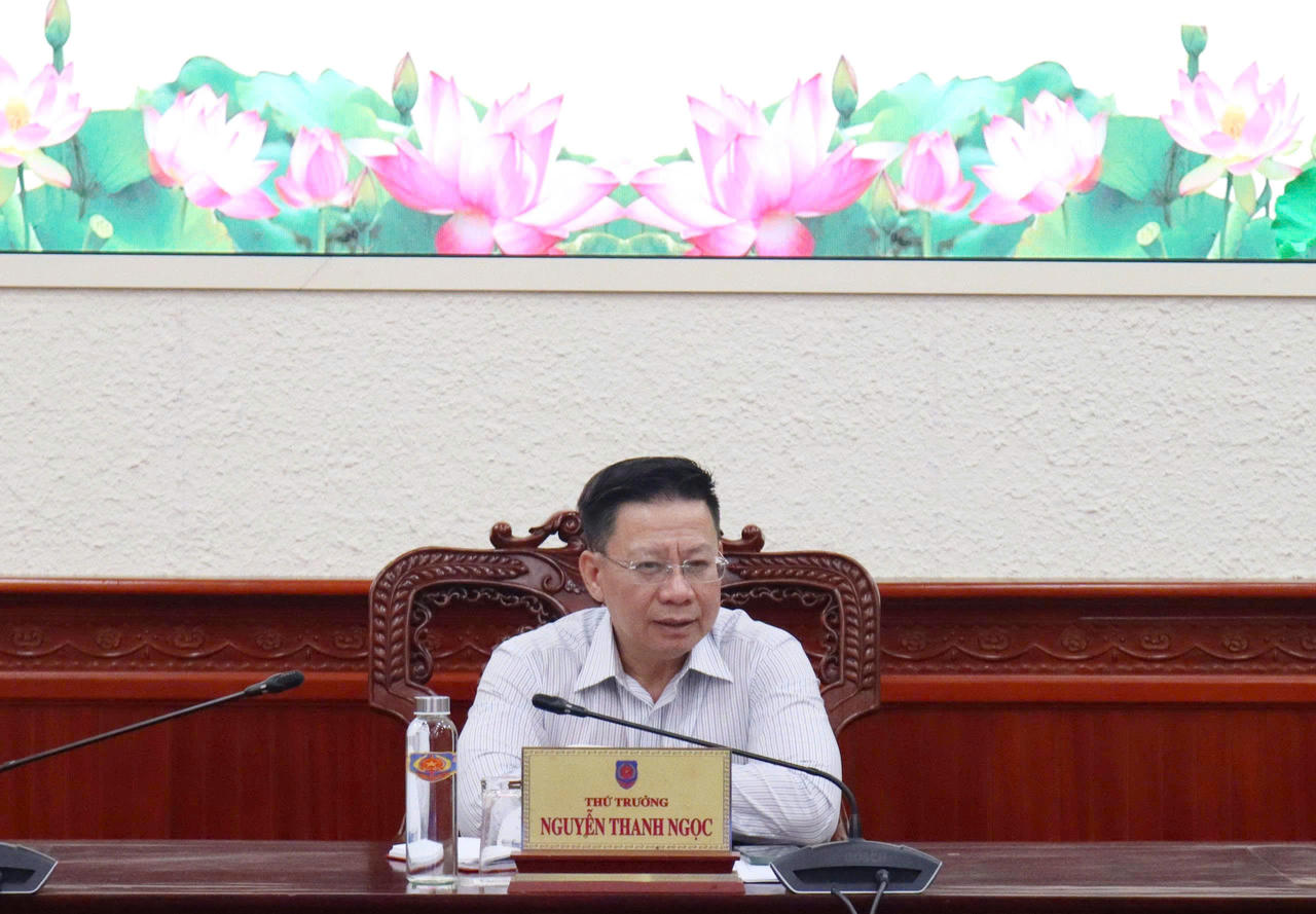 Thứ trưởng Nguyễn Thanh Ngọc.