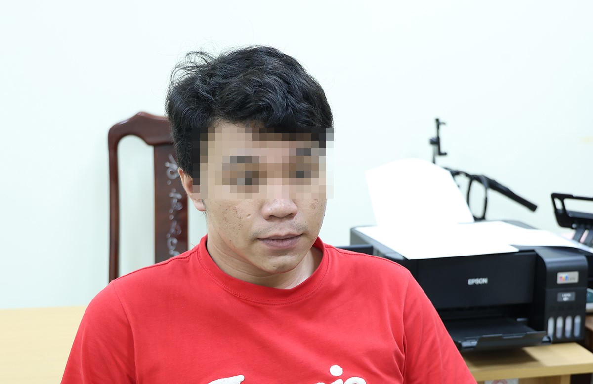 Đối tượng Mai Ho&agrave;ng Trọng. Ảnh: Tiến Tầm