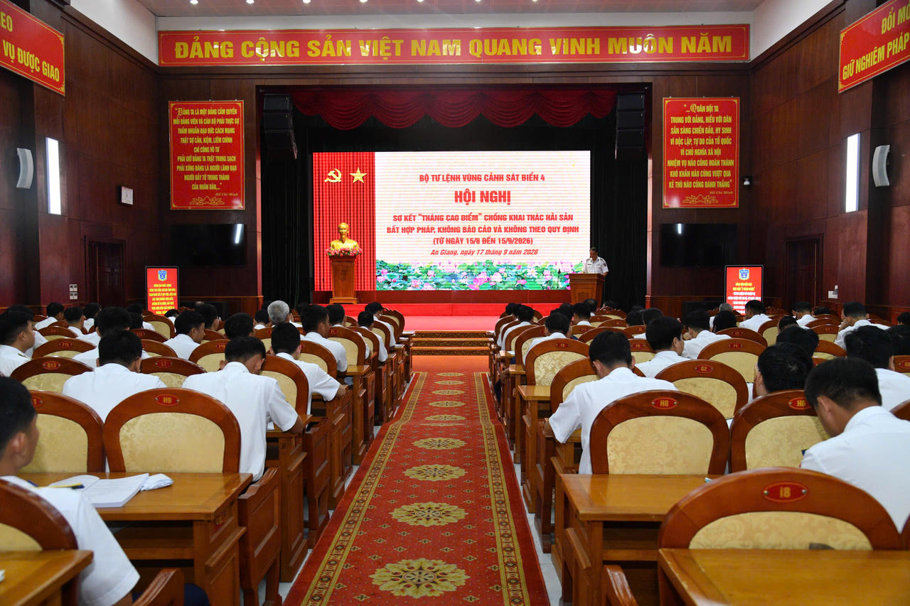 Quang cảnh Hội nghị sơ kết. Ảnh: Quang Vinh