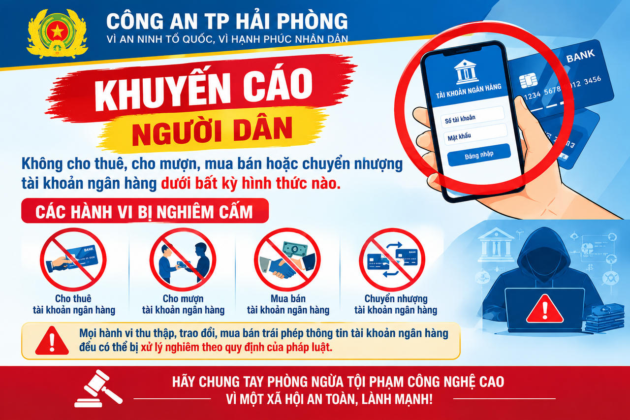 Cơ quan C&ocirc;ng an khuyến c&aacute;o người d&acirc;n (Ảnh: internet)