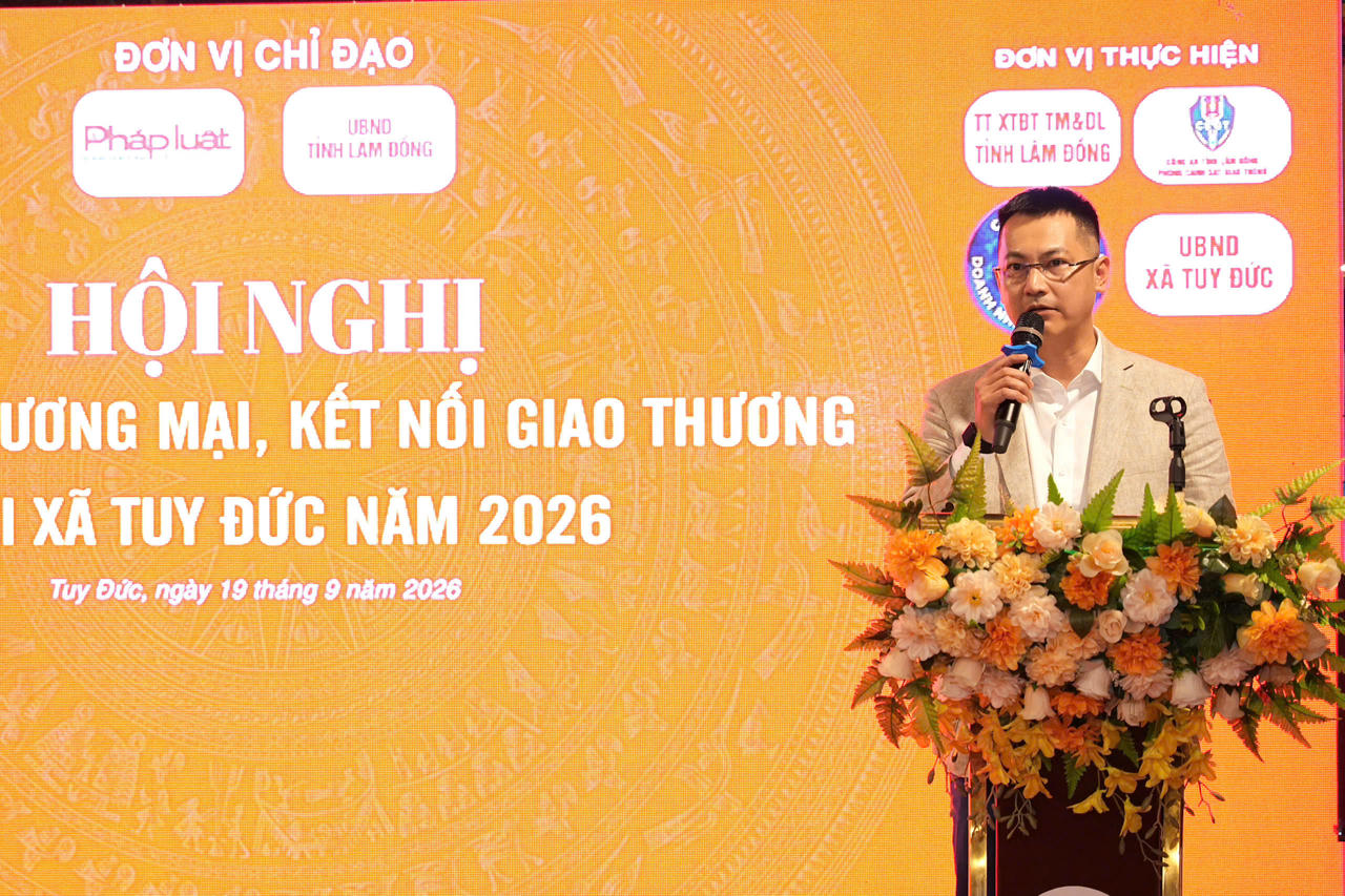 &Ocirc;ng Huỳnh Ngọc T&uacute;, Ph&oacute; Gi&aacute;m đốc Trung t&acirc;m X&uacute;c tiến Đầu tư, Thương mại v&agrave; Du lịch tỉnh L&acirc;m Đồng