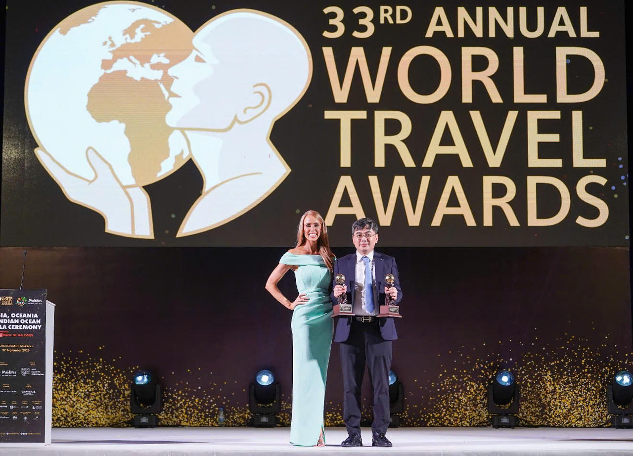 Vietnam Airlines được vinh danh tại 4 hạng mục của World Travel Awards 2026, tăng th&ecirc;m một giải so với năm 2025.