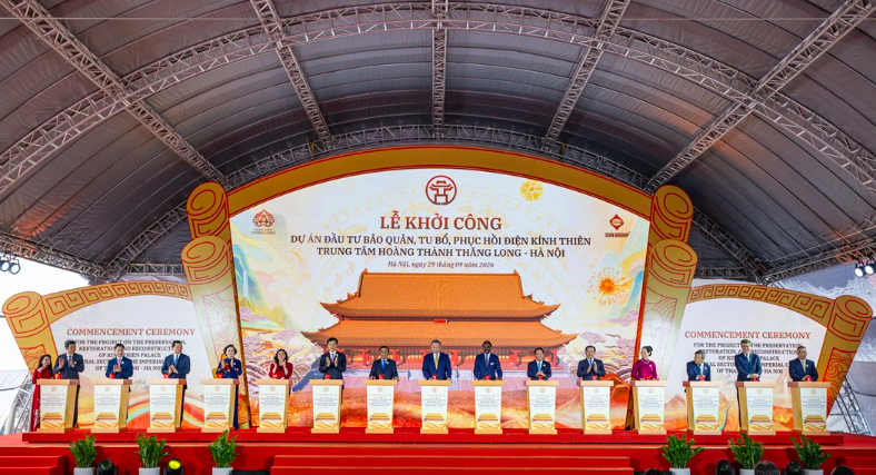 To&agrave;n cảnh lễ khởi c&ocirc;ng. Ảnh: BTC