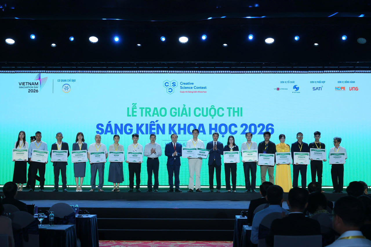 Cuộc thi S&aacute;ng kiến khoa học 2026 phản &aacute;nh sức s&aacute;ng tạo ng&agrave;y c&agrave;ng gắn với những b&agrave;i to&aacute;n thực tiến của đời sống v&agrave; nhu cầu của cộng đồng. (Nguồn: MST)