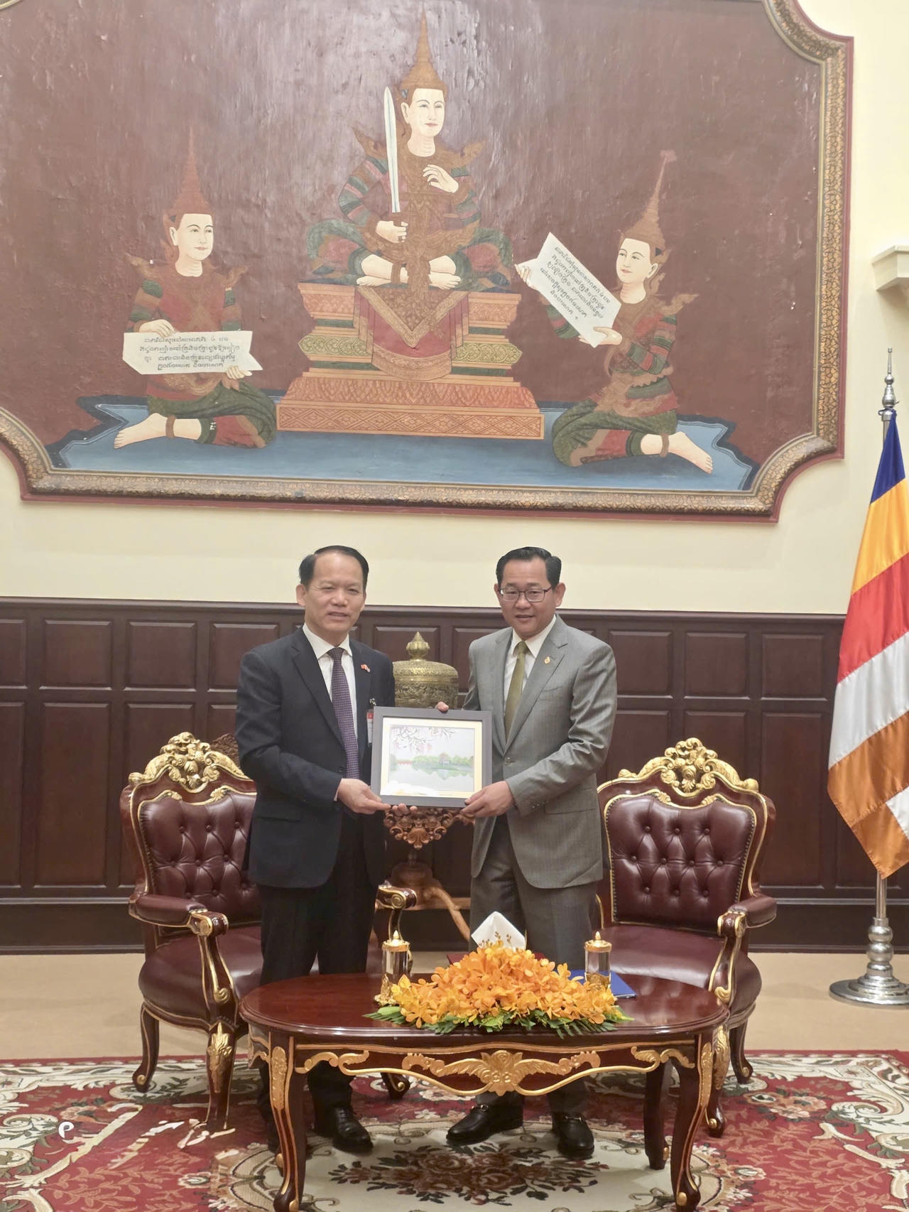 Thống nhất những định hướng lớn trong hợp t&aacute;c ph&aacute;p luật v&agrave; tư ph&aacute;p giữa Việt Nam v&agrave; Campuchia