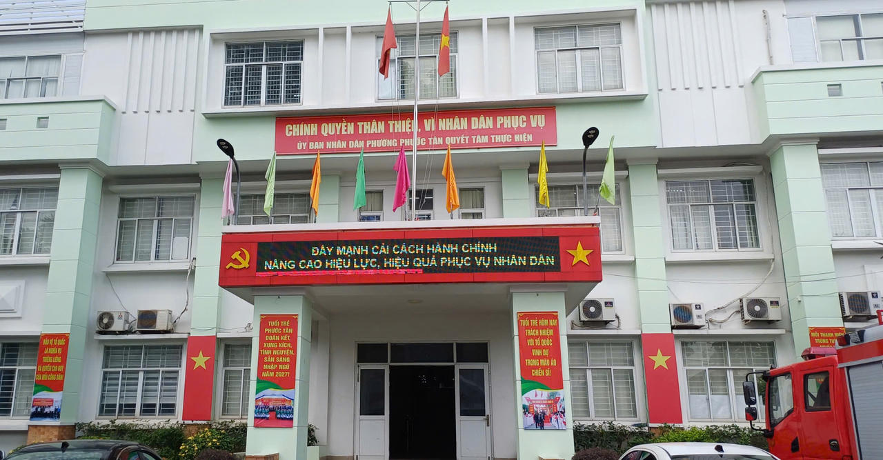 UBND phường Phước T&acirc;n, TP. Đồng Nai.