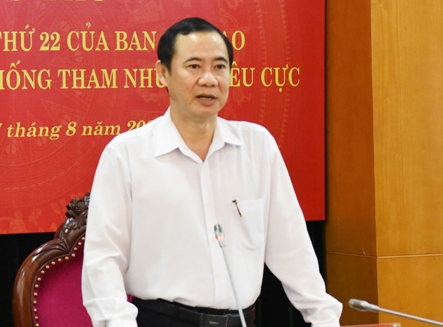 Sẽ báo cáo việc Phó Bí thư bị kỷ luật làm Phó Ban Chỉ đạo phòng chống tham nhũng tỉnh Ninh Bình