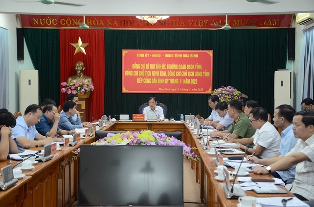 Hoà Bình: 34 vụ việc công dân khởi kiện UBND tỉnh và Chủ tịch UBND tỉnh