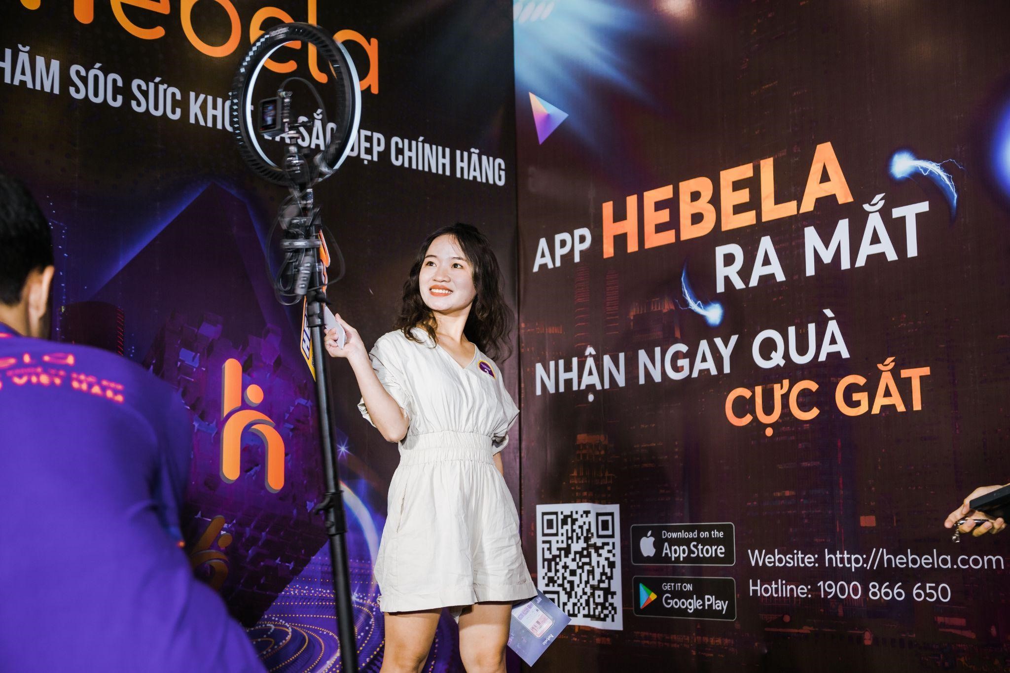 Ra mắt ứng dụng Hebela - nền tảng chăm sóc sức khỏe và sắc đẹp chính hãng