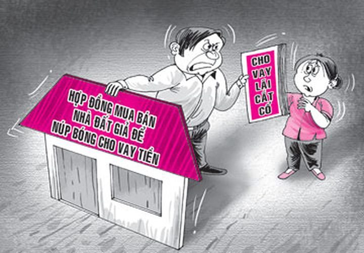 Bản chất thực sự của các hợp đồng mua bán nhà, đất giả cách. Ảnh minh họa