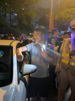 'Ma men' chây ì hơn 3 tiếng không chấp hành đo nồng độ cồn bị phạt gần 50 triệu đồng