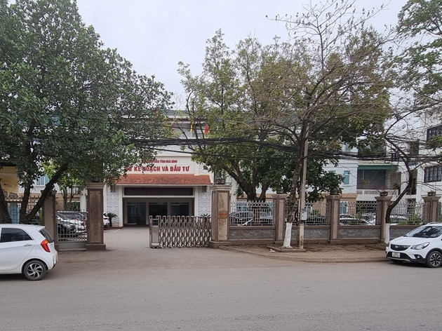 Sở Kế hoạch và Đầu tư tỉnh Hoà Bình. Ảnh: TK 