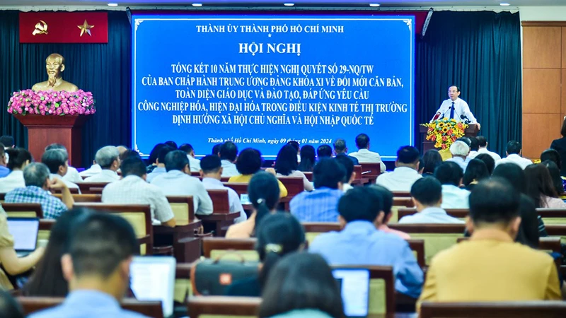 Thành phố Hồ Chí Minh đạt nhiều thành tựu trong công tác giáo dục và đào tạo