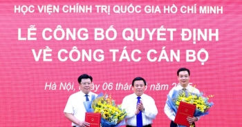 Học viện Chính trị Quốc gia Hồ Chí Minh công bố quyết định công tác cán bộ