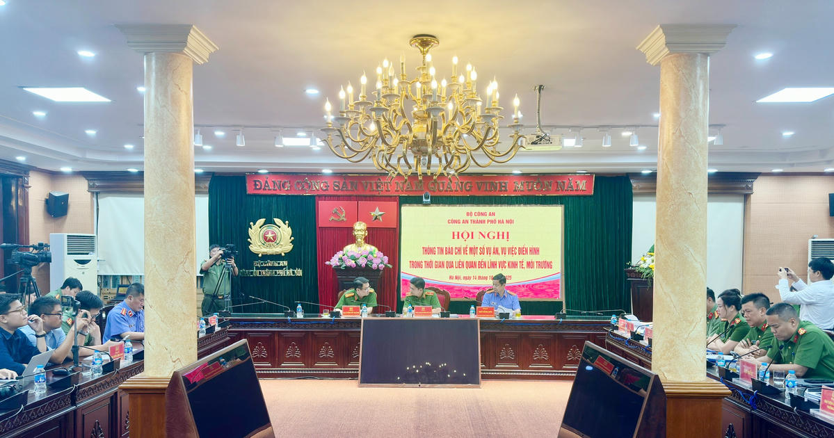 Công an TP Hà Nội thông tin về 5 vụ án "nóng" trên địa bàn