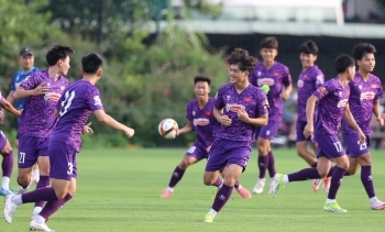 U22 Việt Nam thi đấu tại Trung Quốc