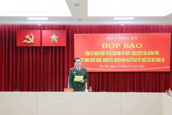 Bộ Công an tiếp nhận 5 nhiệm vụ mới