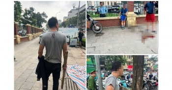 Khống chế đối tượng tâm thần đánh bị thương người đi đường Hà Nội