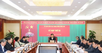 Thông cáo báo chí Kỳ họp thứ 55 của Ủy ban Kiểm tra Trung ương