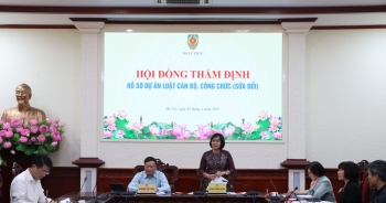Thứ trưởng Đặng Hoàng Oanh họp hội đồng thẩm định Luật Cán bộ, công chức (sửa đổi)