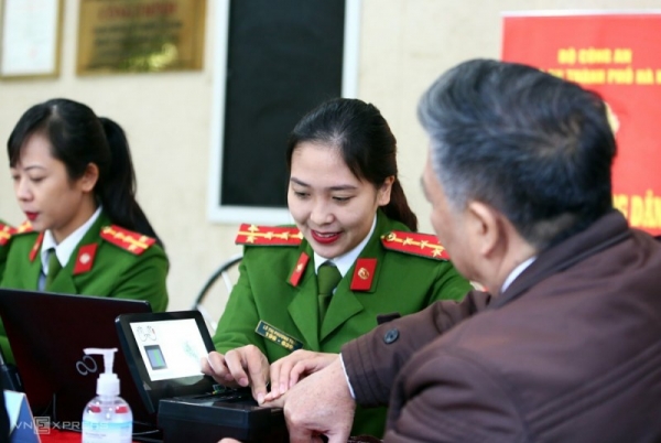 Miễn phí cấp đổi căn cước công dân khi sáp nhập địa giới hành chính