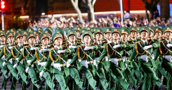 Niềm vinh dự của lực lượng diễu binh, diễu hành