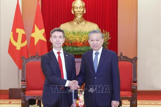 Tổng Bí thư Tô Lâm tiếp Đại sứ Liên minh châu Âu tại Việt Nam