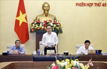 Khai mạc Phiên họp thứ 45 của Ủy ban Thường vụ Quốc hội