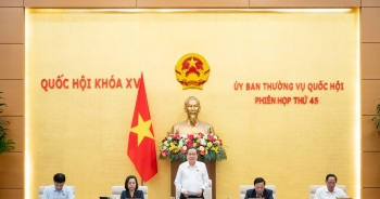Ủy ban Thường vụ Quốc hội bế mạc Phiên họp thứ 45