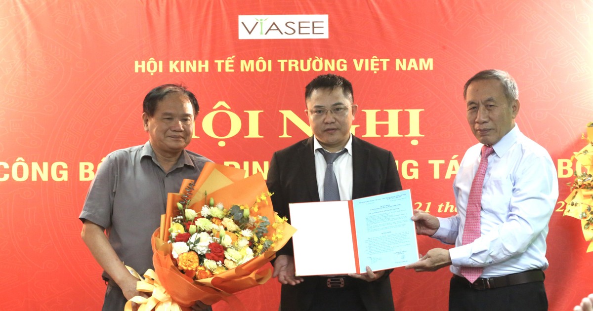 Nhà báo Nguyễn Tường Quân làm Tổng Biên tập Tạp chí Kinh tế Môi trường