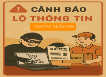 Cảnh báo lộ lọt thông tin cá nhân khi mua sắm trực tuyến
