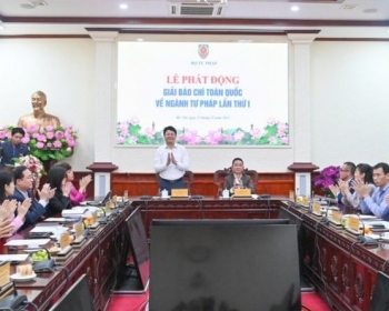 Hạn nhận tác phẩm dự thi Giải báo chí toàn quốc về ngành Tư pháp lần thứ nhất là 30/6/2025