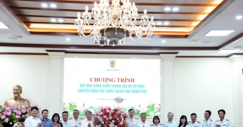 Lãnh đạo Bộ Tư pháp gặp mặt công chức nhận nhiệm vụ mới tại Thanh tra Chính phủ
