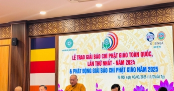 Trao Giải Báo chí Phật giáo