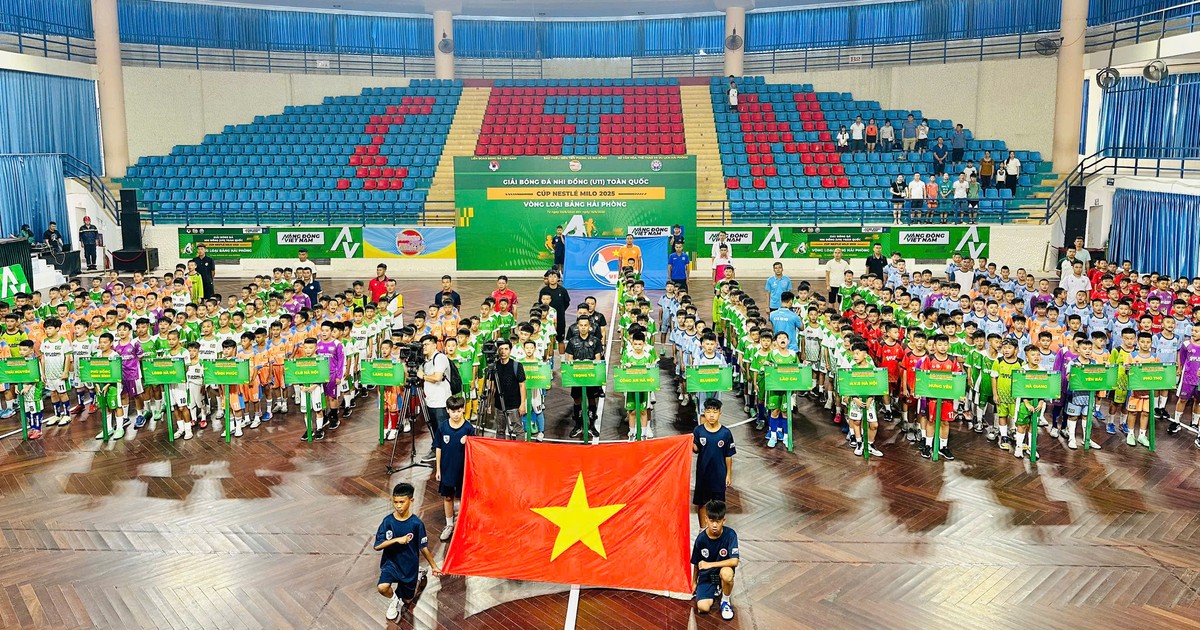 Khai mạc vòng loại Giải Bóng đá Nhi đồng toàn quốc U11