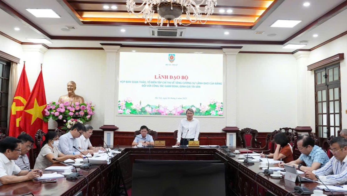 Tăng cường sự lãnh đạo của đảng đối với công tác giám định, định giá tài sản