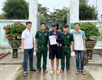 Bắt giữ đối tượng bị truy nã đang trốn ra biển