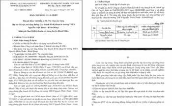 Hưng Yên: Công ty xây dựng Tân Hưng trúng liên tiếp 5 gói thầu do Công ty R-EMC mời thầu